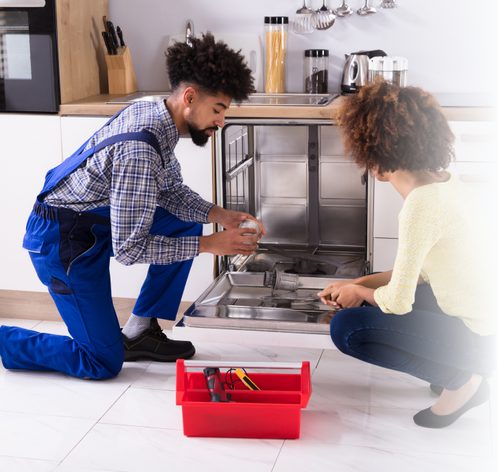 We Repair and Service All Types of Dishwashers: